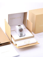 Versace Silver Purple Watch