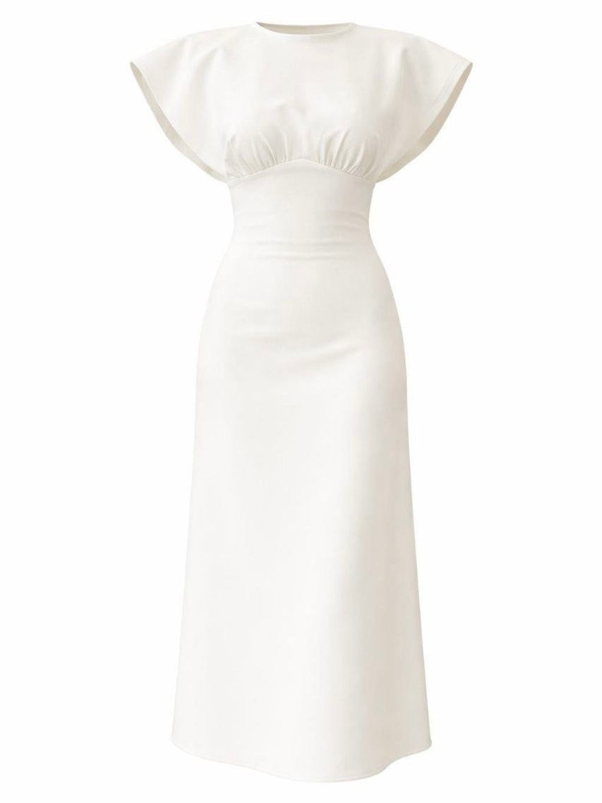 Elegant White  Dress
