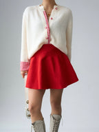 Cream Chic Knit Cardigan