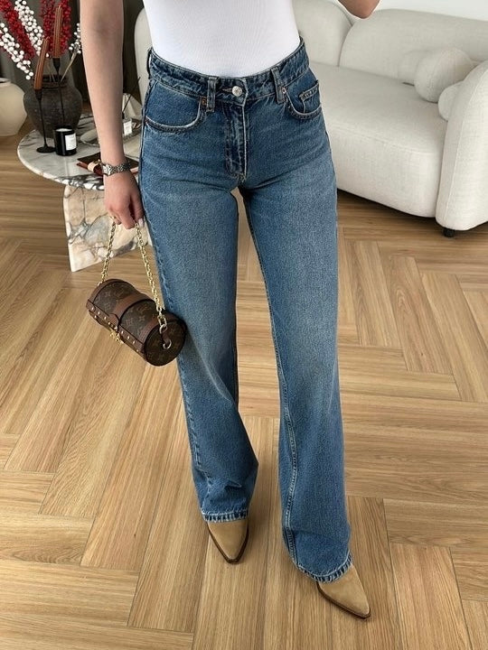 High Waist Zara Straight Jeans