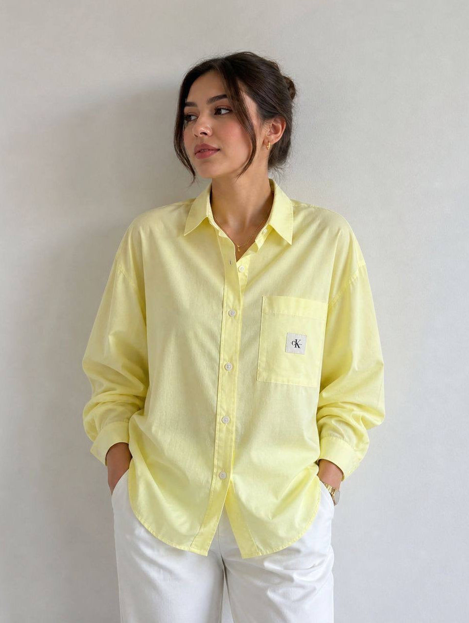 Calvin Klein Yellow Shirt