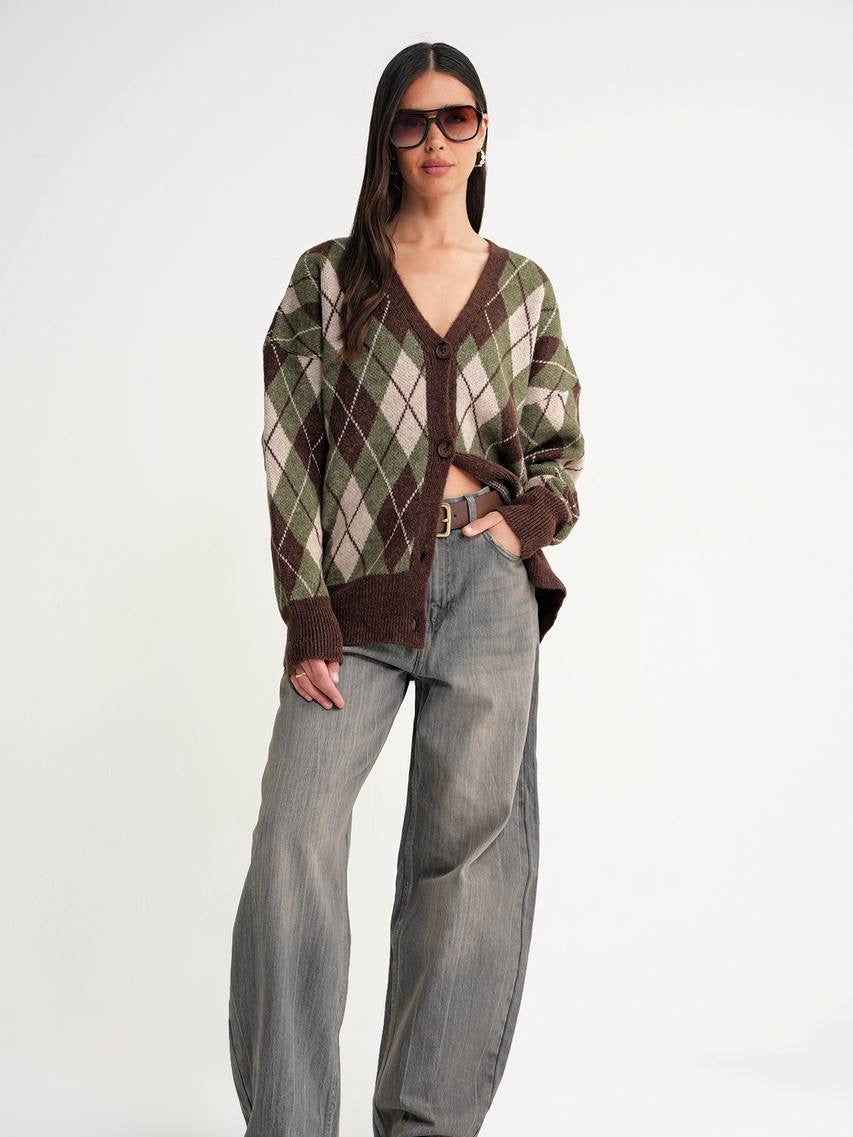 Olive cardigan
