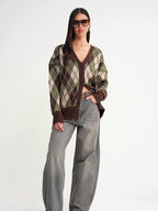 Olive cardigan