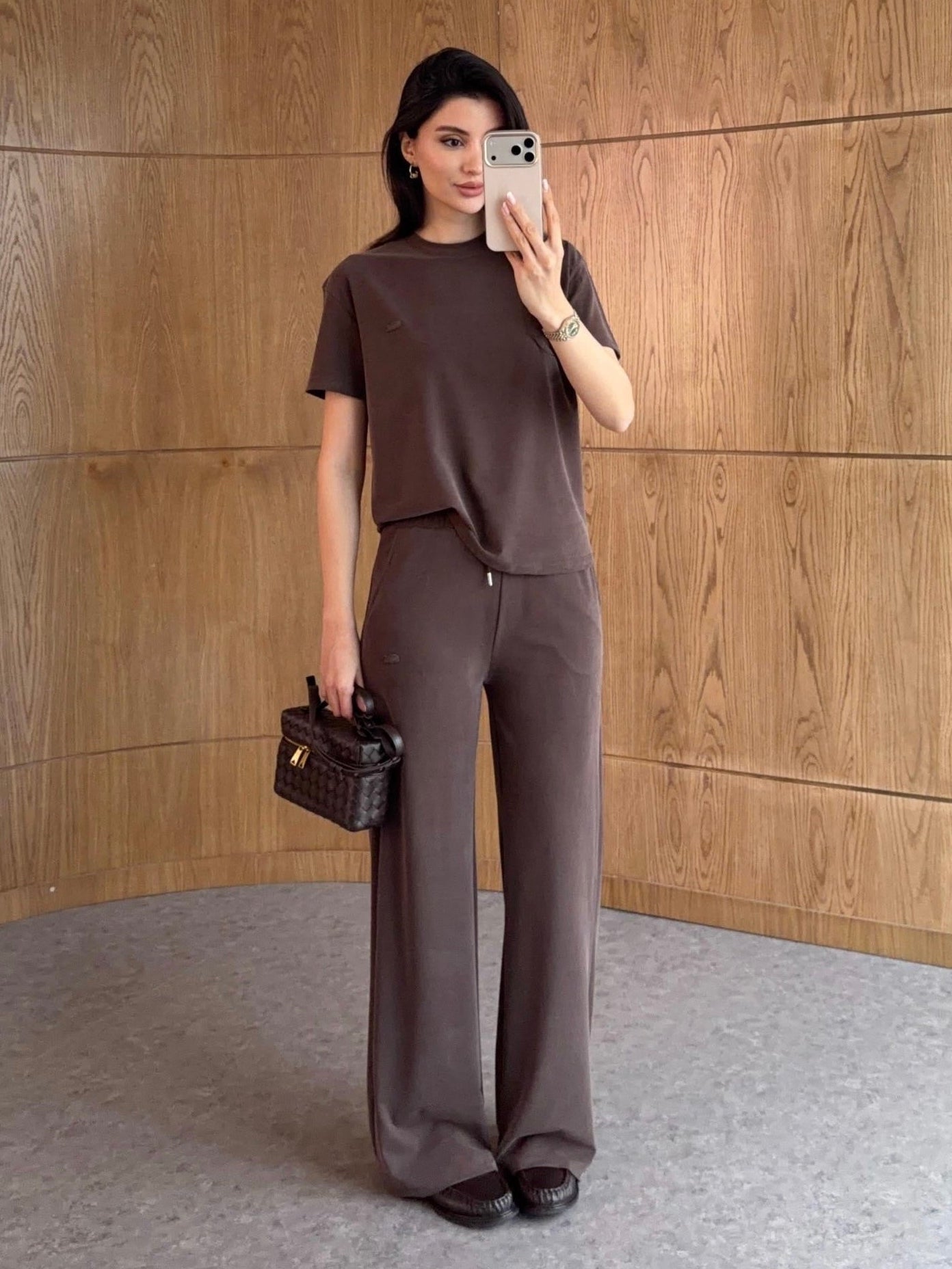 Brown Lacoste Set
