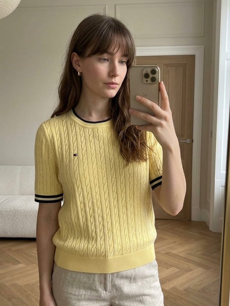 Yellow Tommy Hilfiger T-Shirt