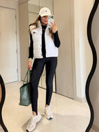 Adidas White Puffer Vest