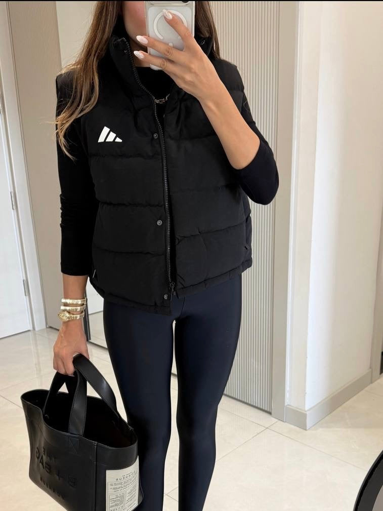 Adidas White Puffer Vest
