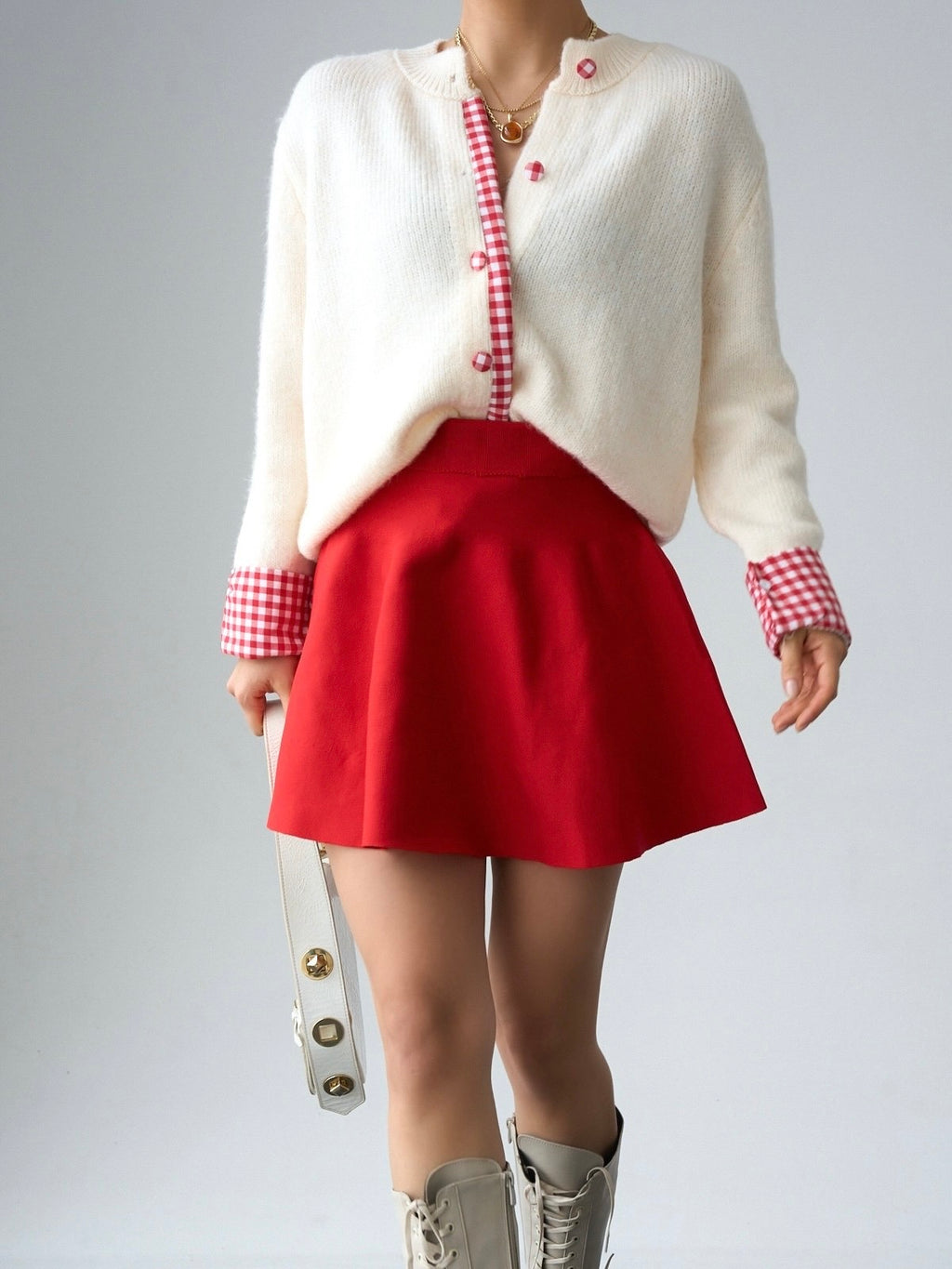 Cream Chic Knit Cardigan