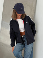 Adidas Reversible Navy & Red Jacket