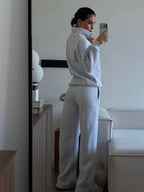 Adidas Grey Tracksuit Set