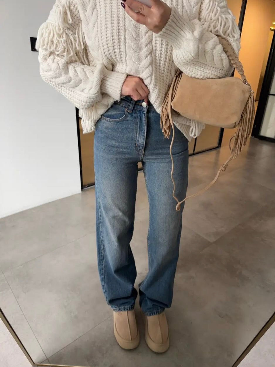 Zara Straight Jeans