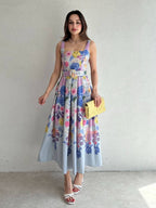 Floral Garden Midi Dress