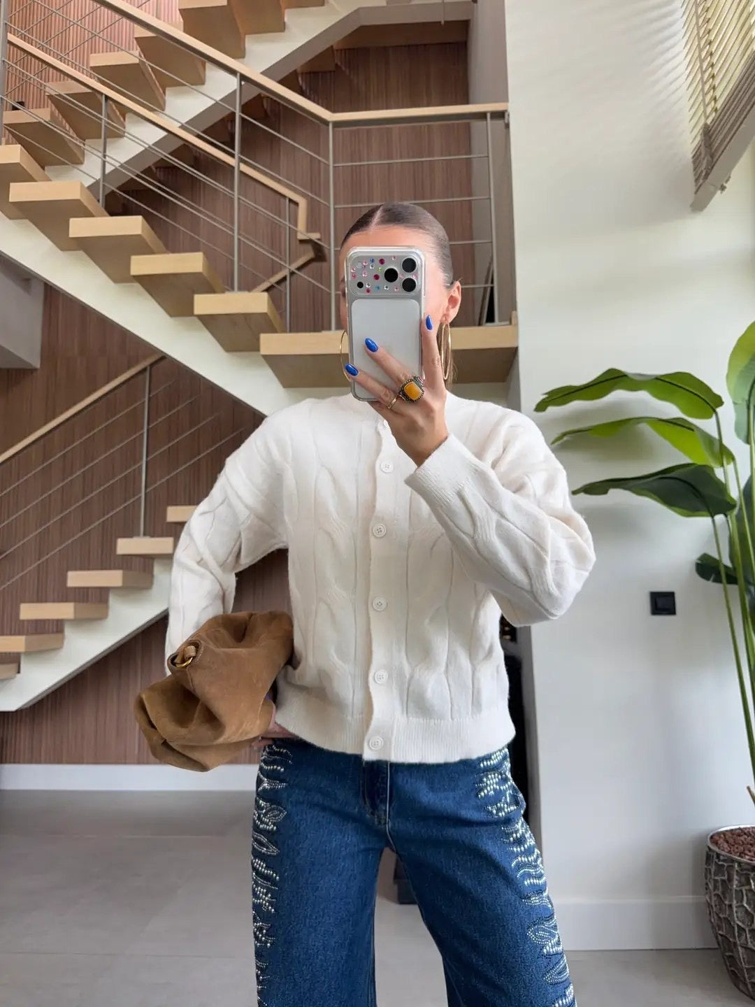 Off White Cardigan