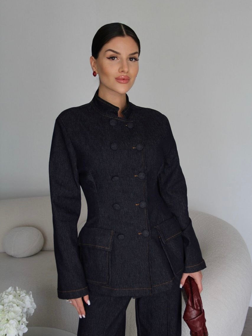 Classic Denim Suit Set