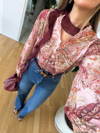 Vintage Paisley Print Shirt